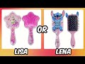 Lisa or Lena? The Ultimate Fun Showdown ❤️‍🔥 #lisaandlena #lisaorlena  #viral