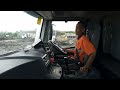 Supir Tua Driving Truck Hanvan G7 Di Area Tambang