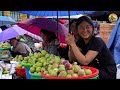 Harvest radishes to sell at the market - gardening - everyday life - Bếp Trên Bản