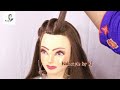 Engagement look for bride l wedding hairstyles kashee's l easy open hairstyles l bridal hairstyles