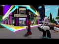 Going on a SUPERHERO DATE in Roblox!