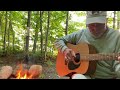 BACK IN THE SADDLE AGAIN! Gene Autry cover at a wilderness campfire !