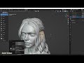 Easiest Way To Create EVERY Stylized Hair In Blender Tutorial - Straight + Braid + Curly Hair