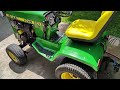 John Deere 317 modified Garden tractor.