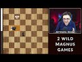 WHAT! Magnus Brings out his King on Move 3 | Incredible Chess Games, Moves, Tactics & Gambits