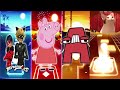 Cat vs Ladybug vs Peppa pig vs Alphabet lore coffindance