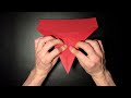 HOW to make a paper airplane that flies far - origami plane jet [SANDRA]