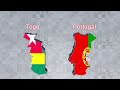 Countries With Almost Similar Shapes | Countries With Almost Similar Map Shapes