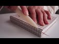 NO BGM) Making a book at home (asmr, sleeping video), book binding