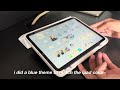 ipad 10th generation unboxing (blue, 64 gb, wifi) & accessories!! ✧ aesthetic/asmr
