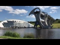 Falkirk Wheel boat ride - 4K