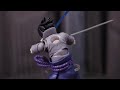 NARUTO stop motion  sasukeＶＳ Samurai(stormtrooper) 五影会談