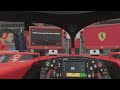 F1 24 game. Ferrari uitproberen op het circuit van Bahrein