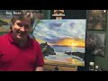 Easy-How to use a projector to copy an image onto canvas for painting | Ray Naso Art
