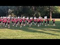 Thomas Worthington High School pre game practice on 9/13/2019