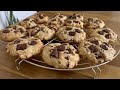 Recette cookies délicieux aux pépites de chocolat