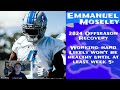 What Happened To Emmanuel Moseley? Can He Still Be A STARTING CORNERBACK For The Detroit Lions?