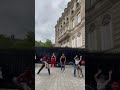 Street dance in Paris. Arc de Triomphe, June 10, 2022