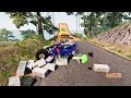 high jump crashes #42 - BeamNG Drive | #beamngdrive #monstertruck #monsterjam