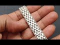 Silver Bracelet Making/How Bracelet is made/Jewelry Making/gold Smith Luke