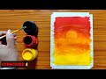 Simple Painting Ideas for Beginners Poster/ Acrylic Painting Tutorial/ step by step