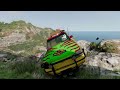 Cars vs Cliff Roads #69 - BeamNG DRIVE | SmashChan