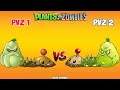 Random 10 Team 3 Plants PVZ 1 vs PVZ 2 - Which Team Plant Will Win?