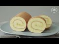 꿀 바른~ლ(´ڡ`ლ) 스위스 롤케이크 만들기 : Swiss Roll Cake Recipe | Cooking tree