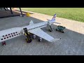 Large Lego Plane Crashes