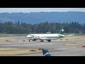 Retro Livery Saudia 787-10 Landing at Portland Airport (PDX)