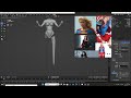 Blender 3D Character Sculpting part2