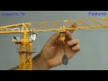 Conrad Potain MDT 389 Tower Crane by Cranes Etc TV