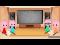 Piggy Characters React To TV Static