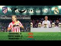 ATLÉTICO DE MADRID VS REAL MADRID | 2023 | Football Comparison