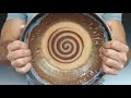 MAKING A BOWL - The ENTIRE Pottery Process - ASMR edition