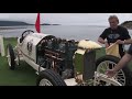 Starting the 1909 Blitzen-Benz, UNEDITED, @ Pebble Beach Concours d'Elegance