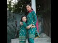 Eid special/Latest Mother & Daughter matching outfits design ideas2024(@hrfashionkiduniya)#latest
