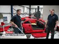 Ferrari F40 Restoration Part 3 - Myth-Busting Carbon Fibre | Tyrrell's Classic Workshop