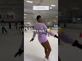 Figure Skater VS Freestyle Iceskater 😳🔥 #iceskating #figureskating #freestyle #shorts