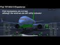 The MD-11 is strange in this game (Airline Commander)