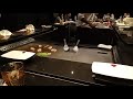 Wonderful Teppenyaki cooking by Chef Amit at ITC Sonar Pan Asian Part 1