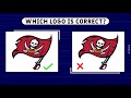 NFL Logo Challenge - Part 2 | Which logo is correct | Only for genius (NFL Logo quiz with answers)