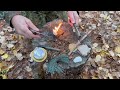 How to use a KNIFE with a FIRESTEEL to light a BUSHCRAFT FIRE