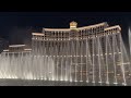 Fountains of Bellagio Las Vegas Nevada