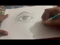 How to make eye sketch👁️