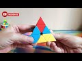 Como montar o Pyraminx passo a passo fácil fácil.