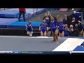 Chae Campbell (UCLA) 2021 Pac-12 Championships - Floor 9.95