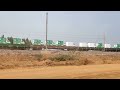Ration vehicles carrying by Goods Train ..........