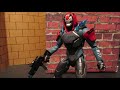 TMNT and Gundam Wing VS Fortnite Stop Motion