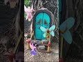 We Saw Actual Fairies in our Backyard Enchanted Forest !!! #acrylicpaint Paint